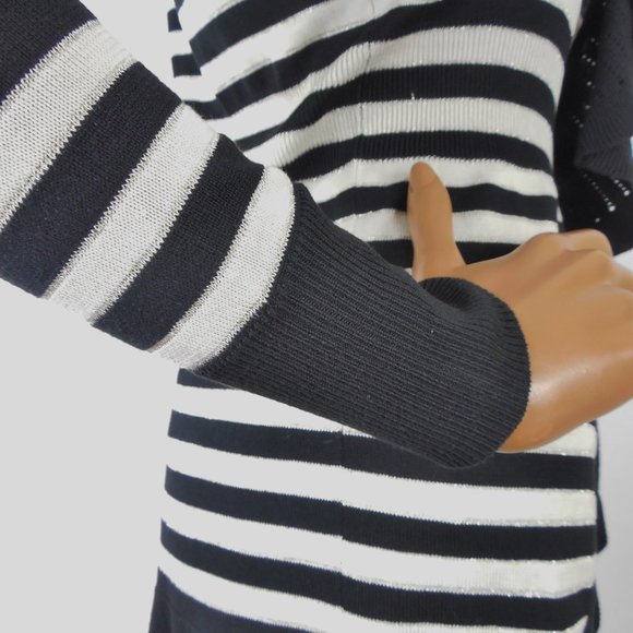 WHITE HOUSE BLACK MARKET M SILK Knit Cardigan - Picture 10 of 13